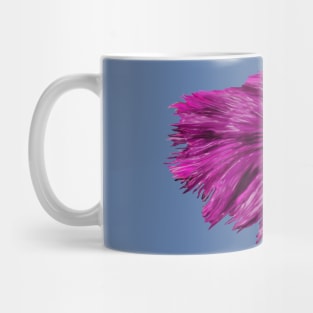 Purple Siamese fighting fish Mug